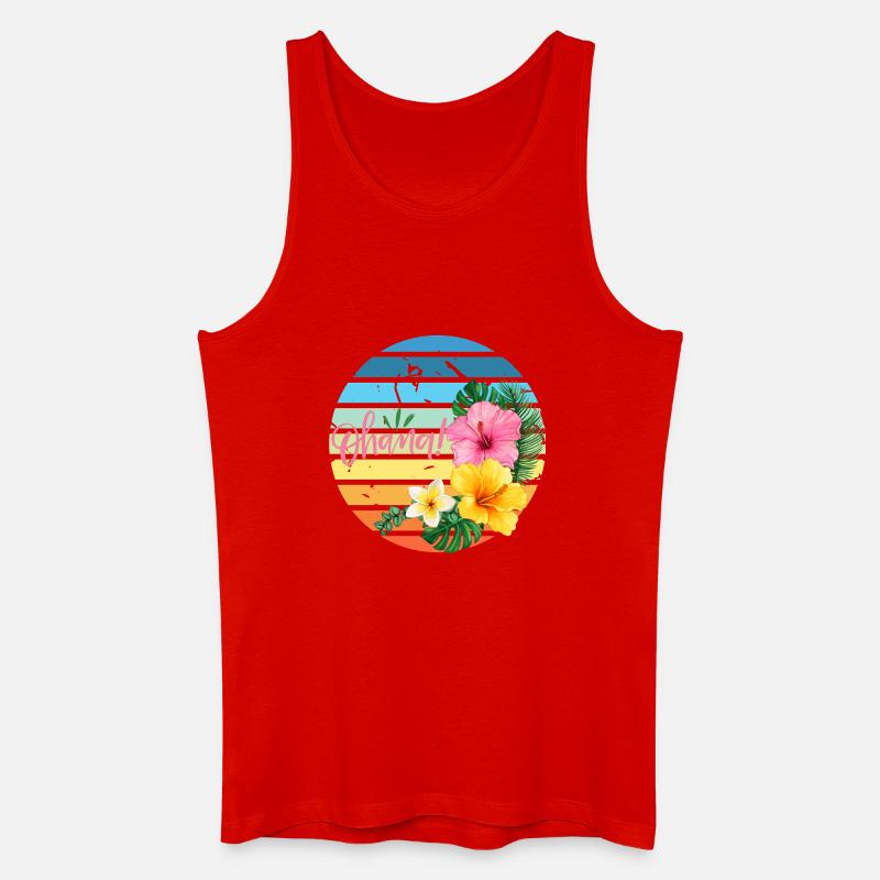 Ohana - Männer Bio Tank Top - Rot