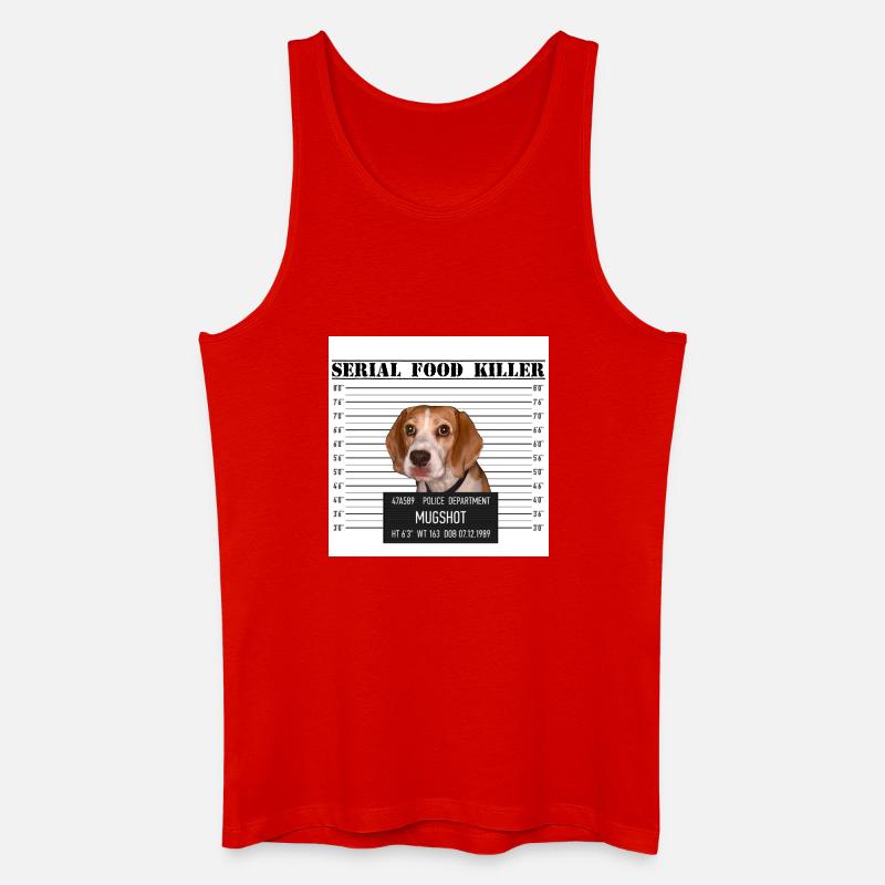 Anonym - Männer Bio Tank Top - Rot