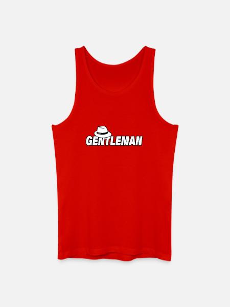 Gentleman - Men’s Organic Tank Top - red