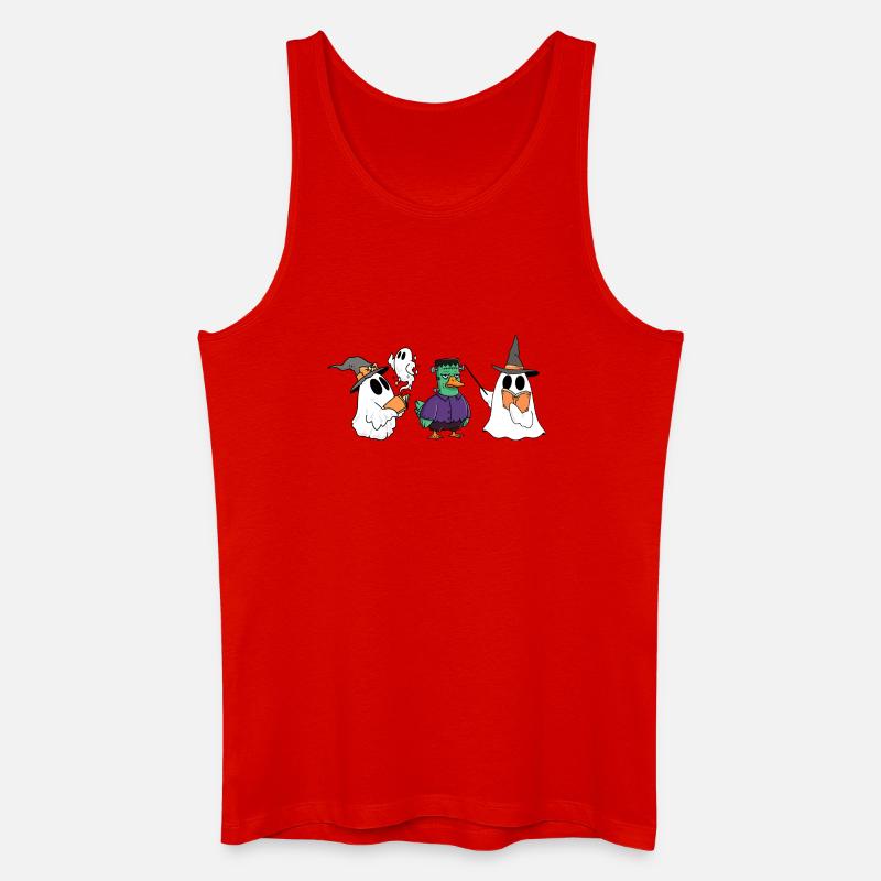 FOOL_MAGIC - Männer Bio Tank Top - Rot