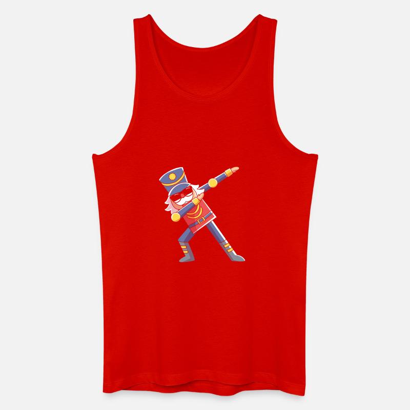 Nussknacker Weihnachten - Männer Bio Tank Top - Rot