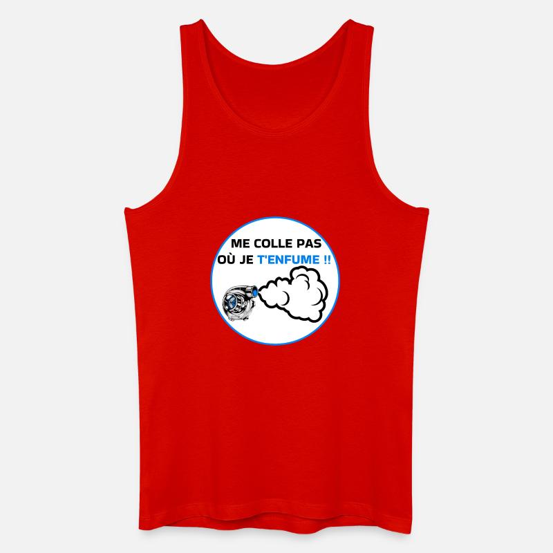 Auto - Männer Bio Tank Top - Rot