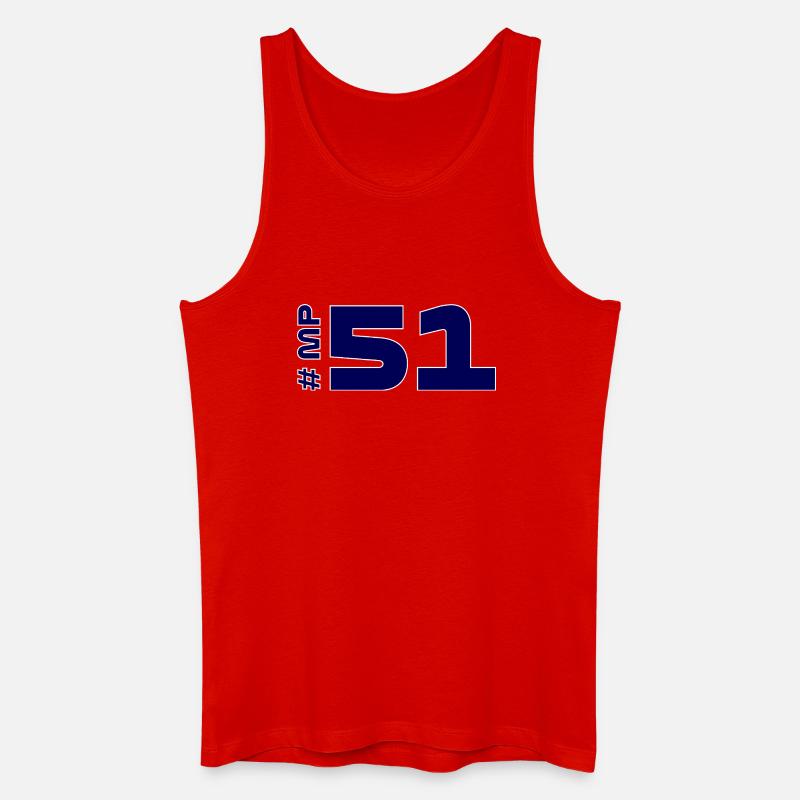 # MP51 - Männer Bio Tank Top - Rot