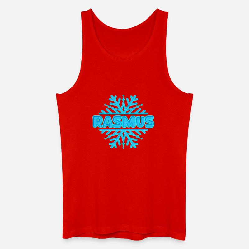 Rasmus Rasmus - Männer Bio Tank Top - Rot