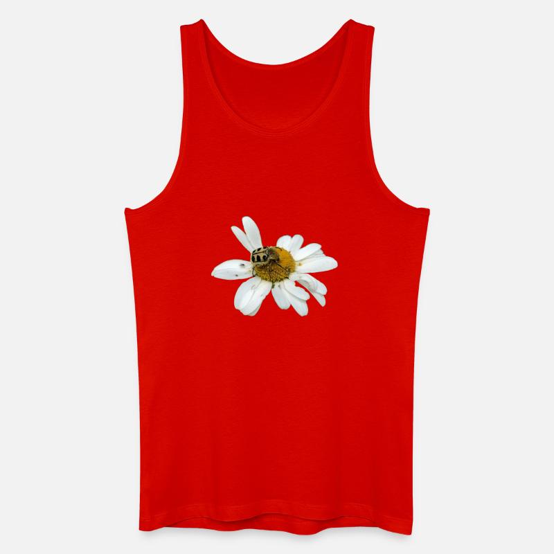 Pinselkäfer - Männer Bio Tank Top - Rot