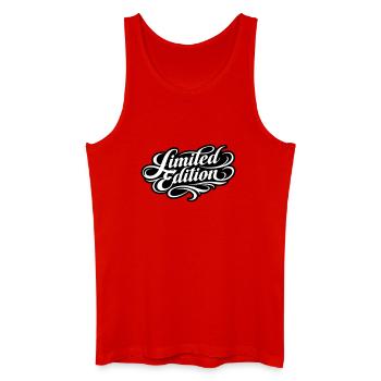 Limited Edition - Männer Bio Tank Top - Rot - Vorne