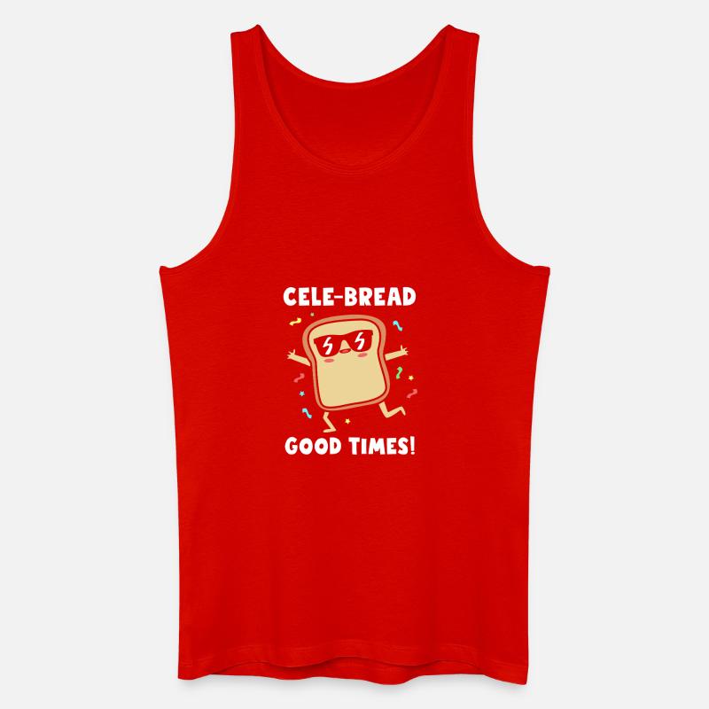 Bäcker Bäckerin Backen - Männer Bio Tank Top - Rot