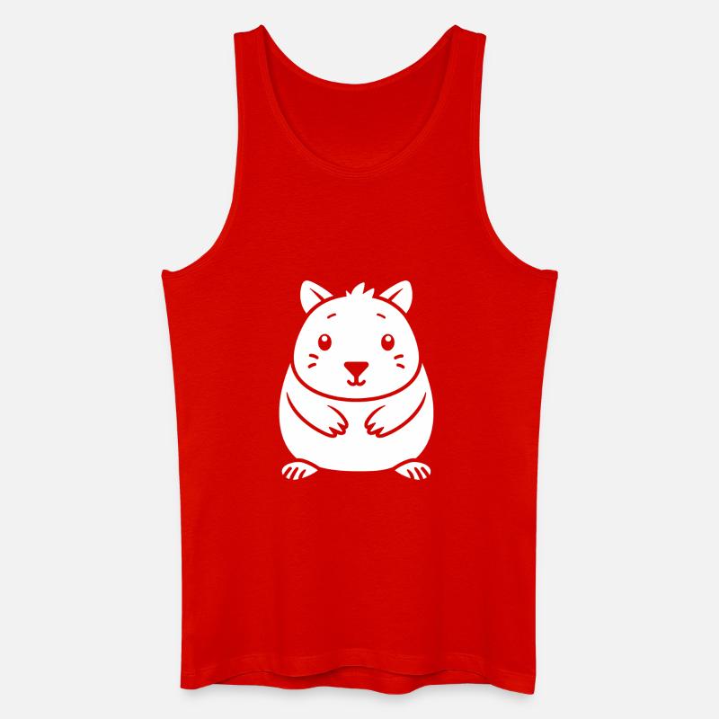 Wombat - Männer Bio Tank Top - Rot