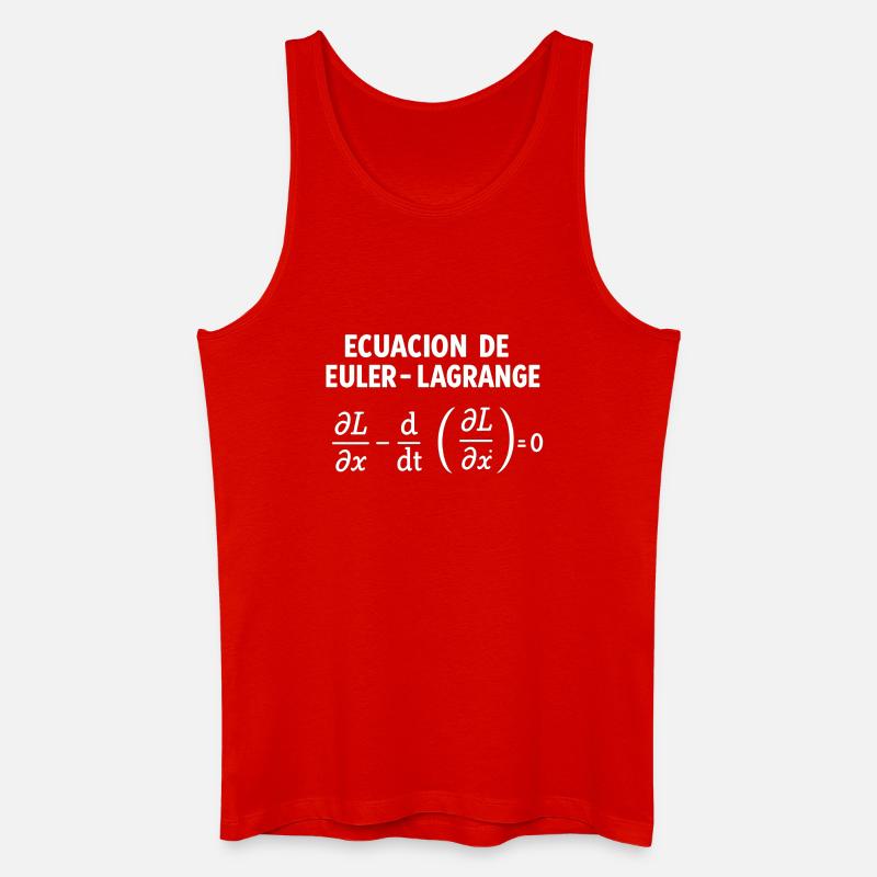 EC-EULER-LAGRANGE - Men’s Organic Tank Top - red