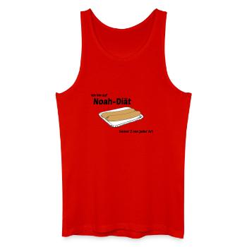 Noah Diaet - Men’s Organic Tank Top - red - Front