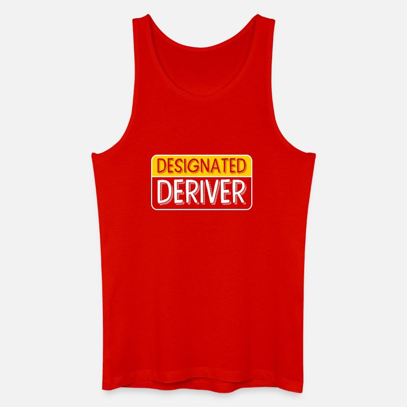 Mathe Mathematik mathematisch Mathematiker - Männer Bio Tank Top - Rot