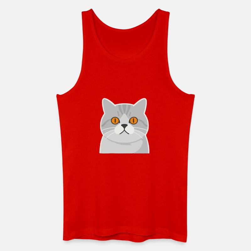 Teodoro Forever - Männer Bio Tank Top - Rot