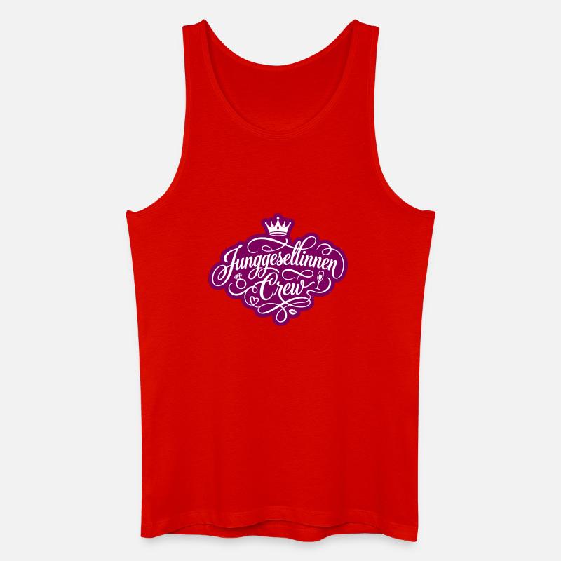 Junggesellinnenabschied Crew Jga - Männer Bio Tank Top - Rot