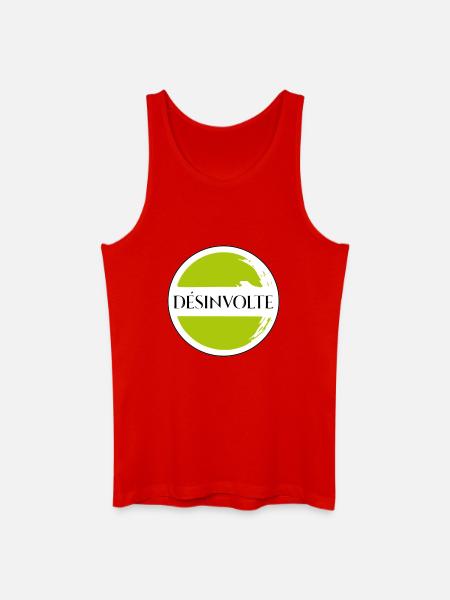 Désinvolte  - Débardeur bio Homme - rouge