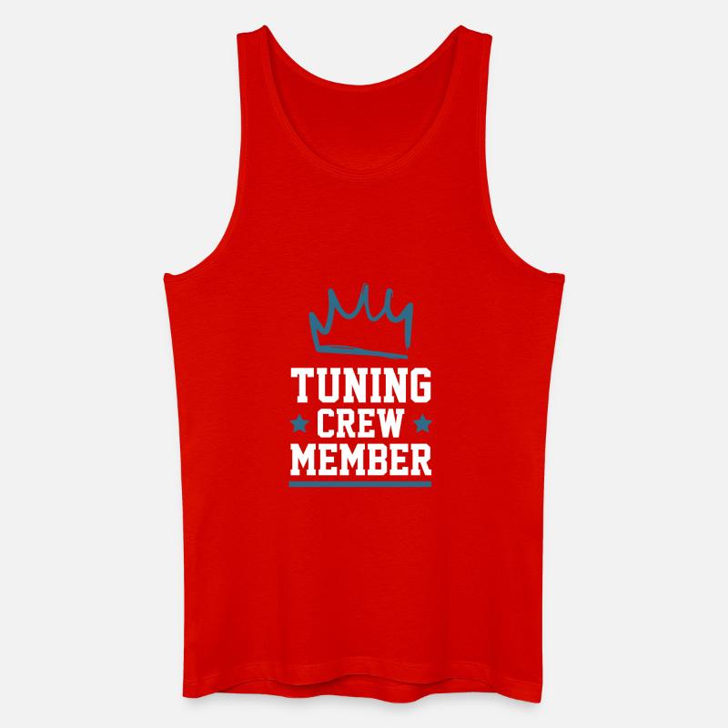 Tuning Crew - Männer Bio Tank Top - Rot