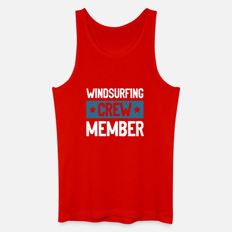 Wrestling Crew - Männer Bio Tank Top - Rot