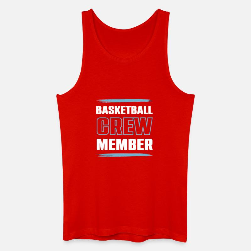 Bbq Crew - Männer Bio Tank Top - Rot