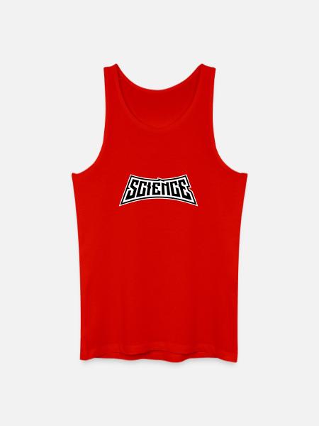 Science Science Statement Nerd Education Saying - Men’s Organic Tank Top - red