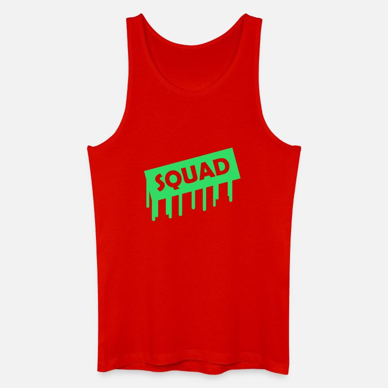 Squad - Men’s Organic Tank Top - red