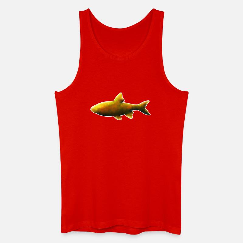 Hasel . 1 - Männer Bio Tank Top - Rot