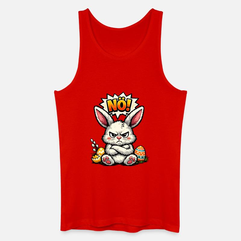 Lower Austrian Bunny Easter Gift - Men’s Organic Tank Top - red