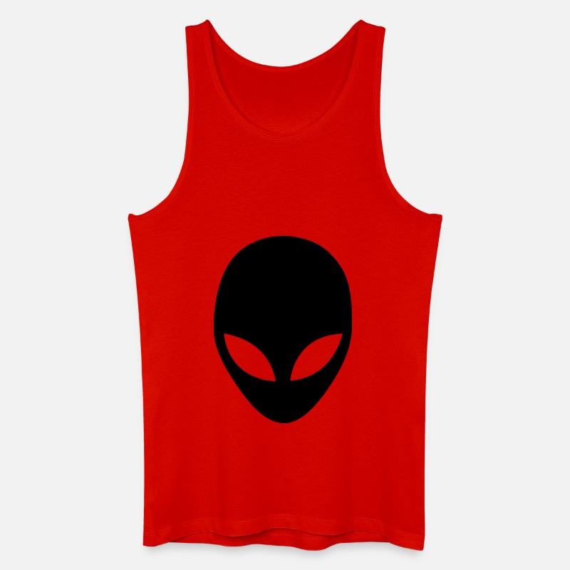 Alien - Männer Bio Tank Top - Rot