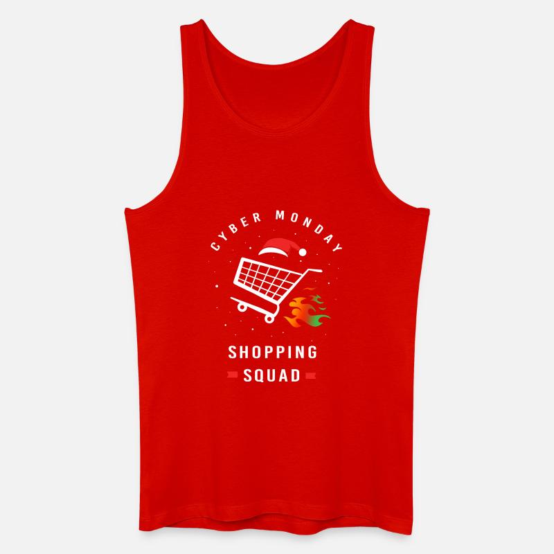 Kaufrausch Cyber Monday - Männer Bio Tank Top - Rot