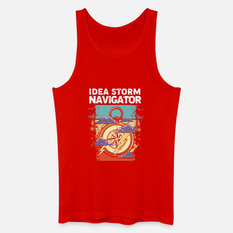 ADHS - Männer Bio Tank Top - Rot