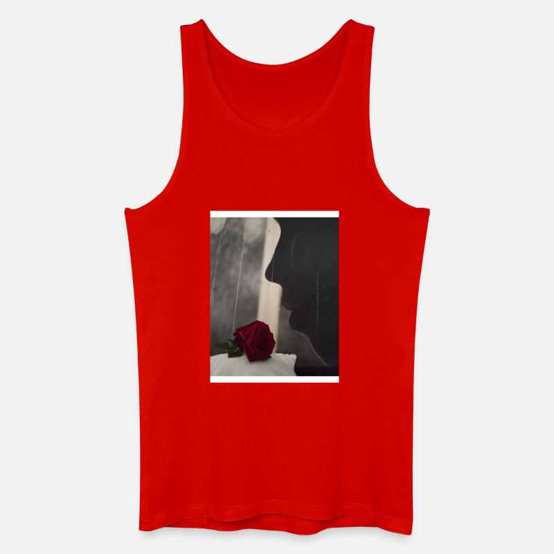 J.H - Männer Bio Tank Top - Rot