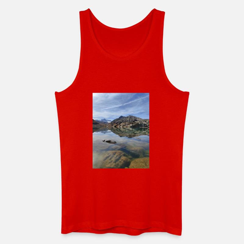 Bramant See - Männer Bio Tank Top - Rot