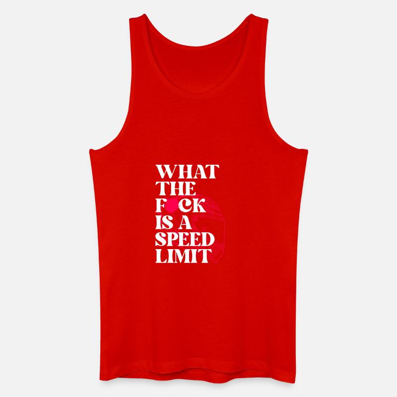 Auto - Männer Bio Tank Top - Rot