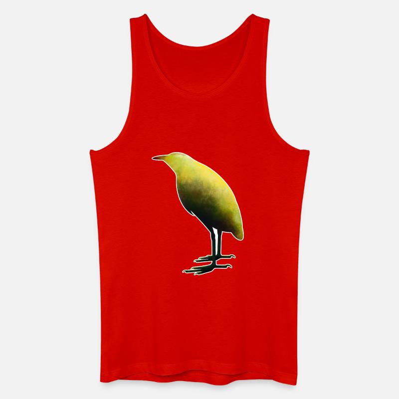 Bittern.1 - Débardeur bio Homme - rouge