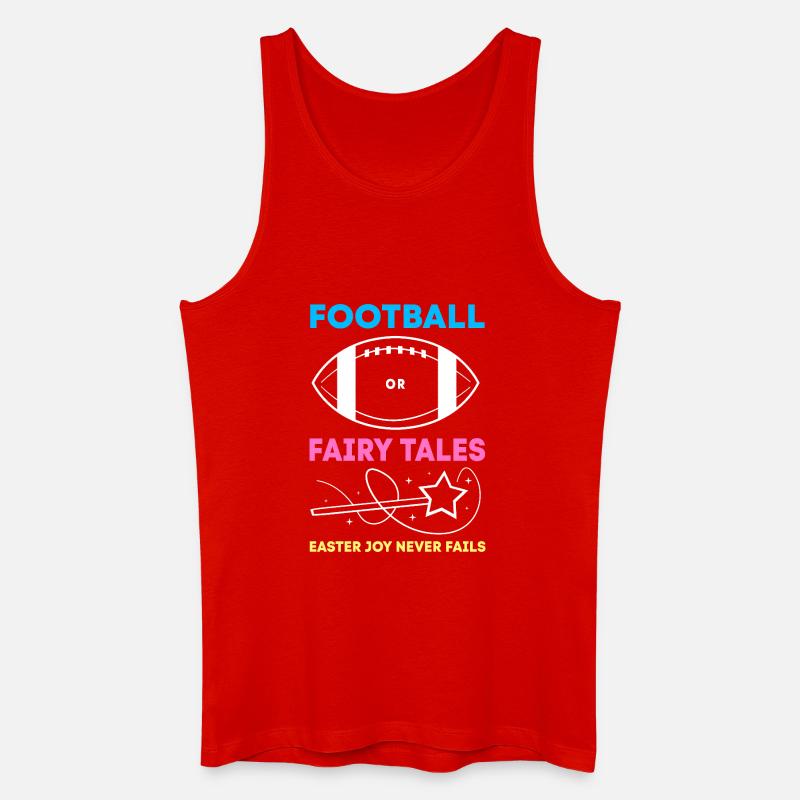 Werdende Mutter Ostern Gender Reveal - Männer Bio Tank Top - Rot