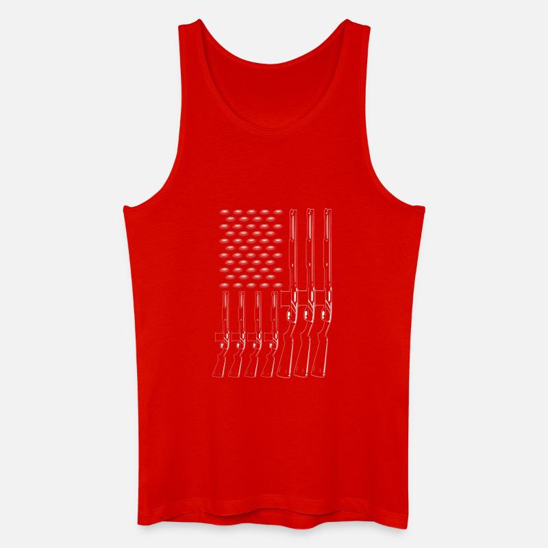 Tontauben - Männer Bio Tank Top - Rot