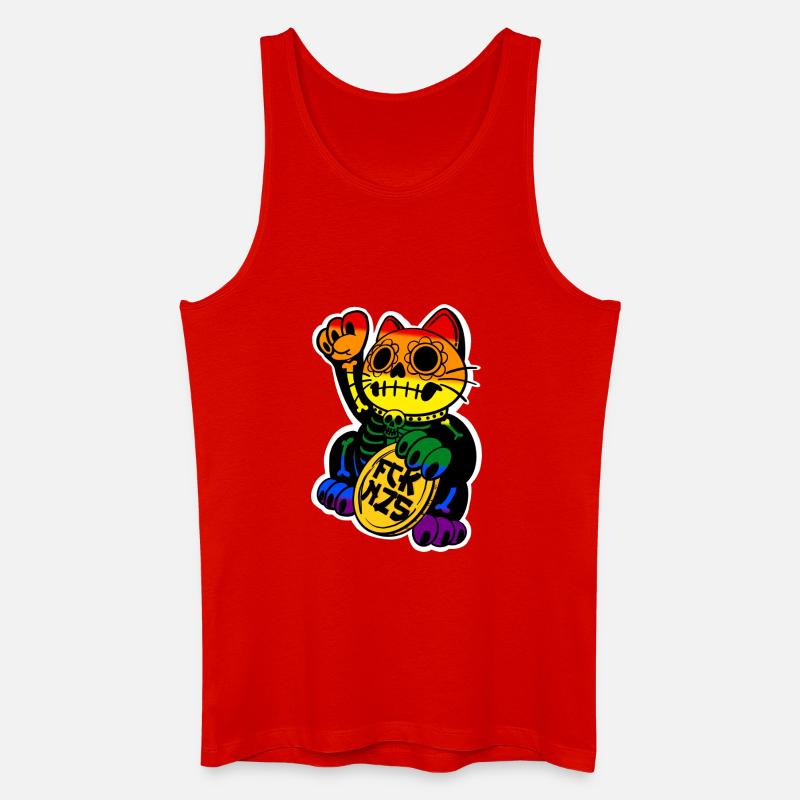 Neko Cavalera Pride Edition  - Männer Bio Tank Top - Rot