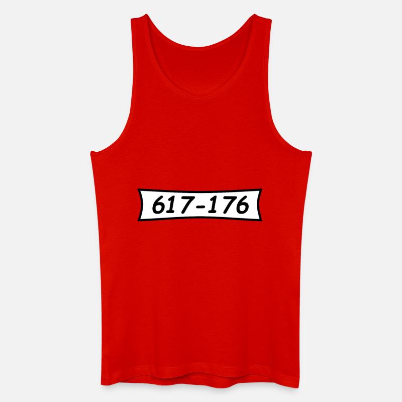 Panzerknacker Nummer 617 176 - Männer Bio Tank Top - Rot
