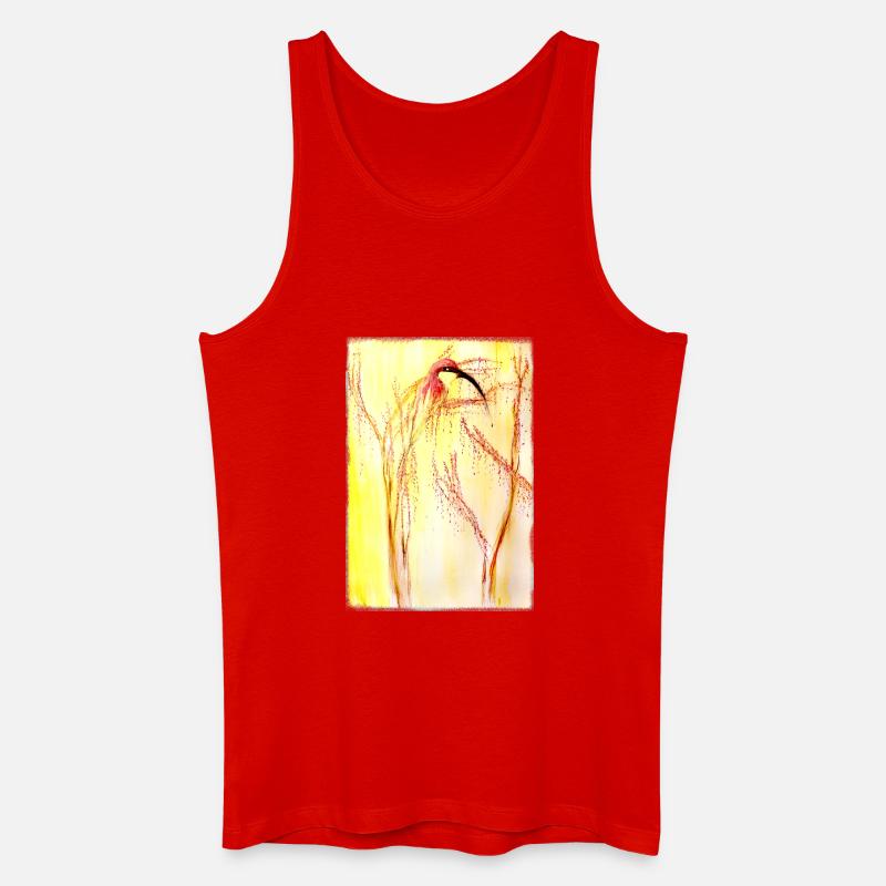  bee-eater - Men’s Organic Tank Top - red