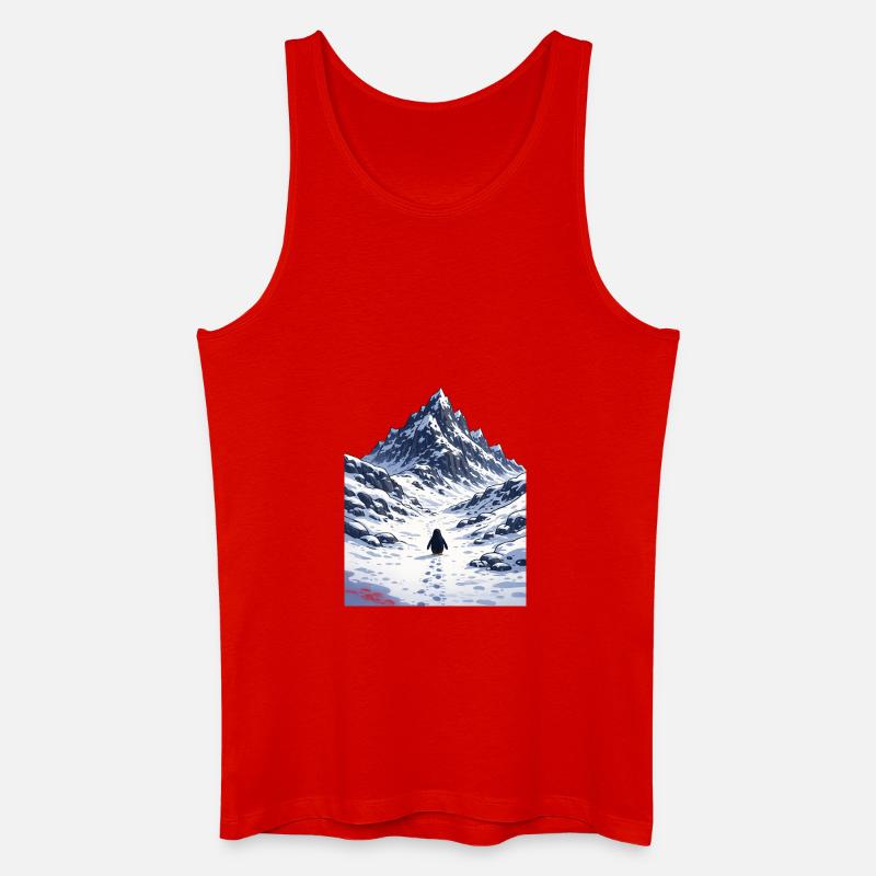 But why Penguin - Männer Bio Tank Top - Rot