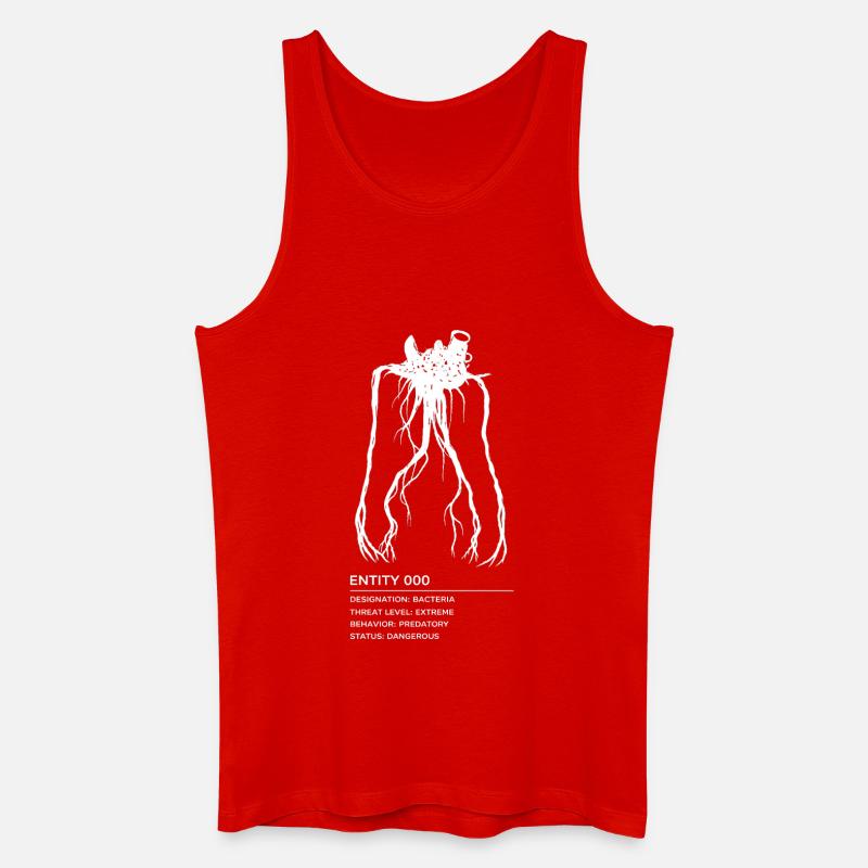 Backrooms Entity 0 white - Männer Bio Tank Top - Rot