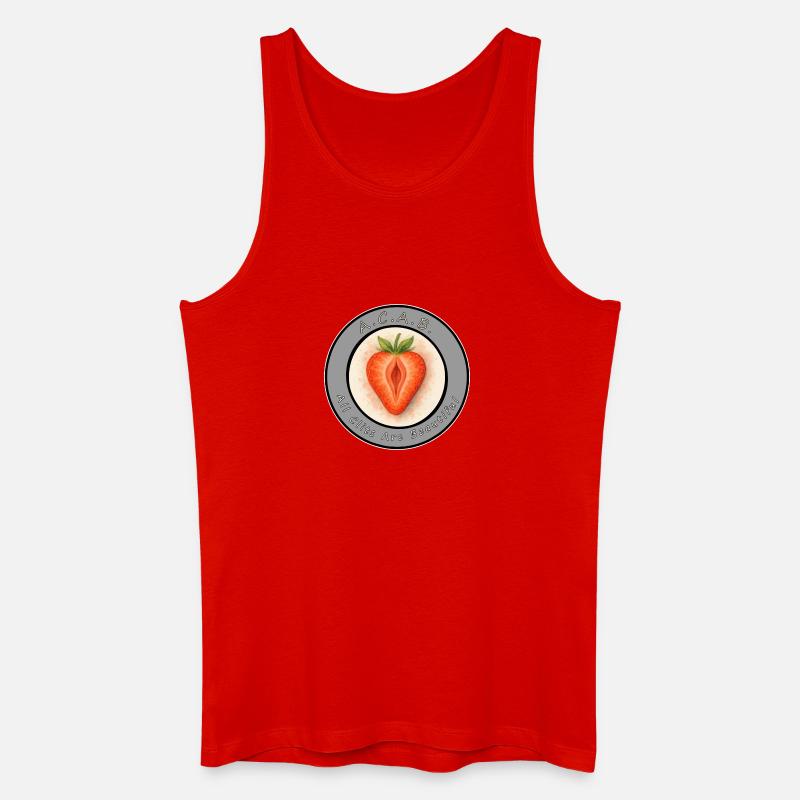 A.C.A.B. - Männer Bio Tank Top - Rot
