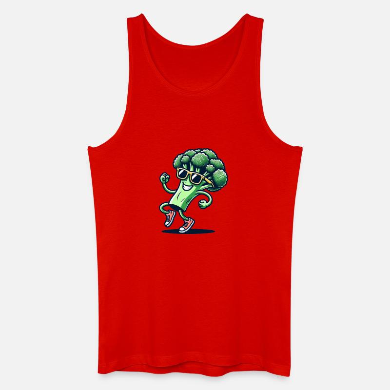 Broc Star auf dem Vormarsch - Männer Bio Tank Top - Rot