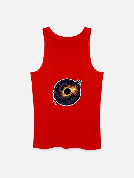 Cosmic Vortex - Men’s Organic Tank Top - red