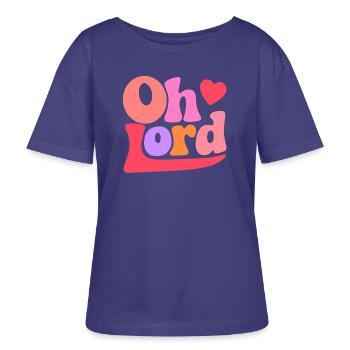 Seigneur - T-shirt bio à col rond SERENA Stanley/Stella Femme - crépuscule - Devant - Anna (173cm)