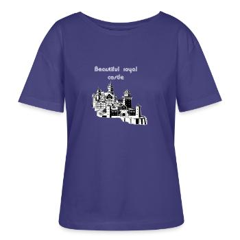 Schloss Neuschwanstein - Stanley/Stella Relaxed Rundhals Frauen Bio-T-Shirt SERENA - Dämmerung - Vorne - Anna (173cm)