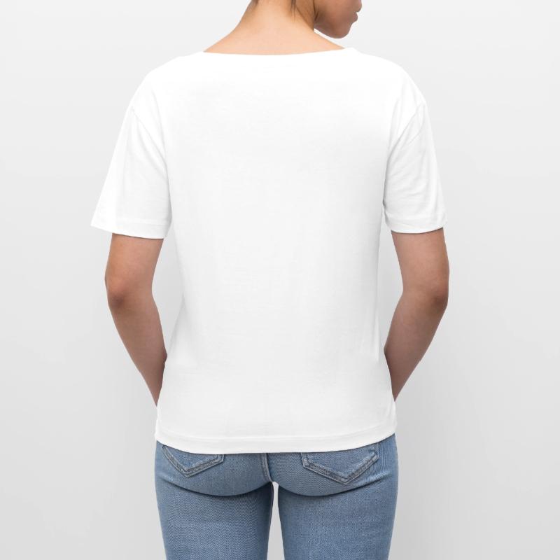 Charles Darwin Evolution textile gift idea Stanley/Stella SERENA Relaxed Women’s Organic Round Neck T-shirt