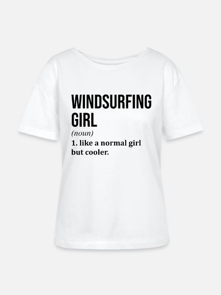Windsurf Windsurf Windsurf - Stanley/Stella Relaxed Rundhals Frauen Bio-T-Shirt SERENA - Weiß