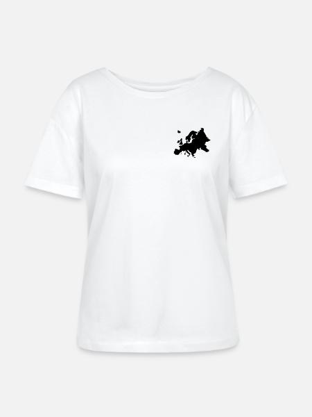 Europa - Stanley/Stella Relaxed Rundhals Frauen Bio-T-Shirt SERENA - Weiß