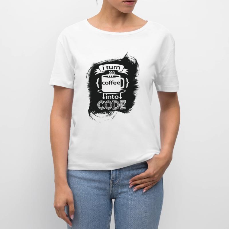 Sind Sie ein Software-Entwickler oder genießen Sie Progr Stanley/Stella Relaxed Rundhals Frauen Bio-T-Shirt SERENA