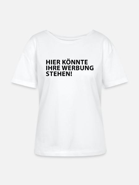 Hier könnte Ihre Werbung Stehen! - Stanley/Stella Relaxed Rundhals Frauen Bio-T-Shirt SERENA - Weiß
