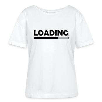Loading - Stanley/Stella SERENA Relaxed Women’s Organic Round Neck T-shirt - white - Front - Anna (173cm)